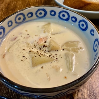 シーフードミックスと野菜煮込むだけ【チャウダー】